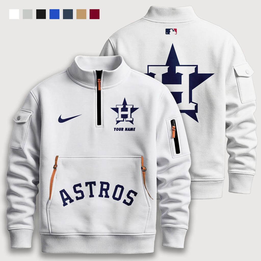 HOU_Quarter Zipper Sweatshirt