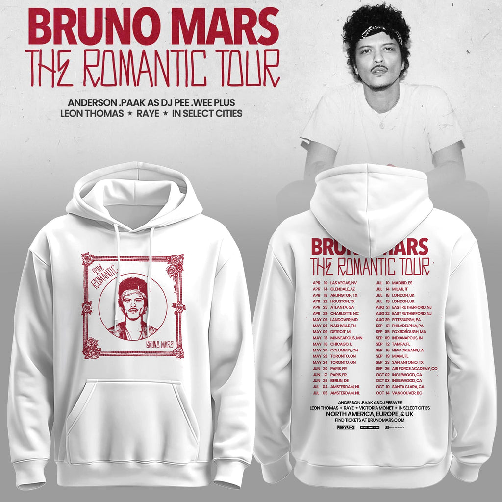 BM The Romantic Tour 2026 Hoodie