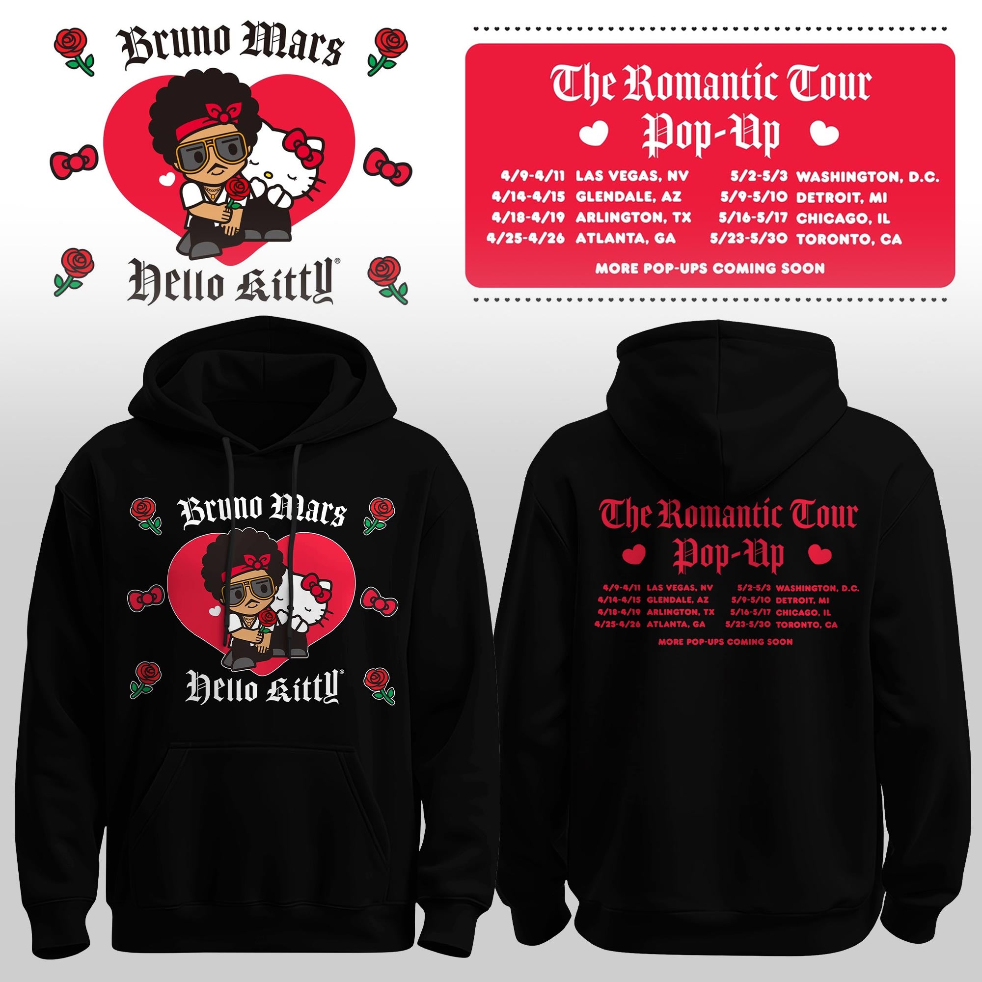 _BM x HK "The Romantic Tour" Hoodie