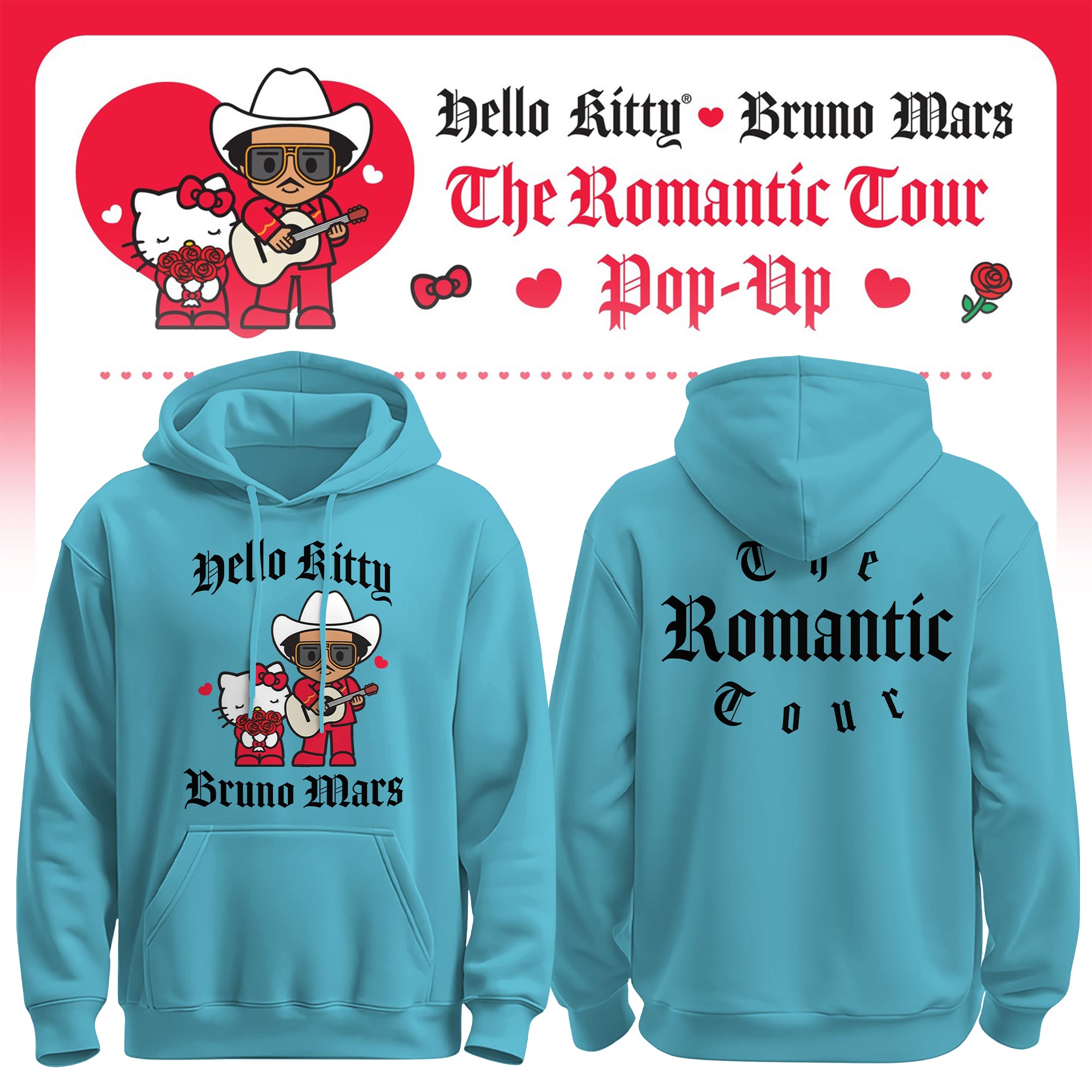 _BM x HK "The Romantic Tour" Hoodie