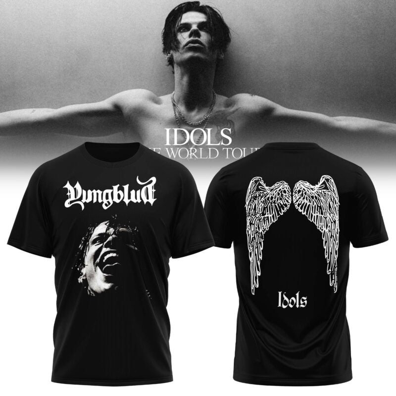 YUNGBLUD Idols The World Tour 2026 Limited Edition T-shirt