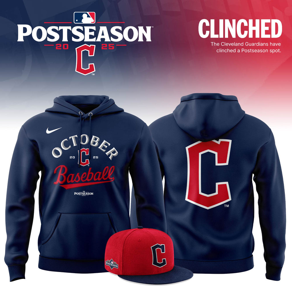 Cleveland Guardians 2025 MLB Postseason Limited Hoodie