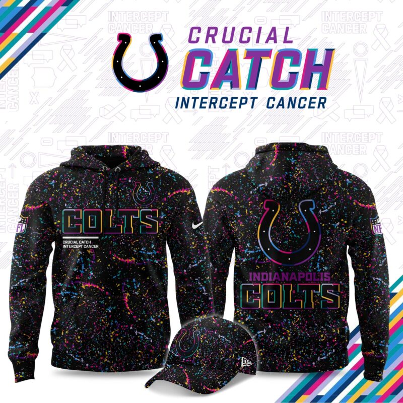 Indianapolis Colts Crucial Catch 2025 Limited Hoodie