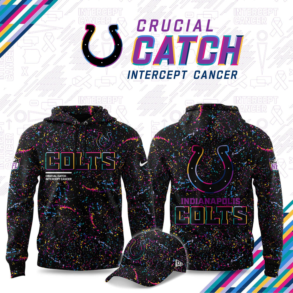 Indianapolis Colts Crucial Catch 2025 Limited Hoodie