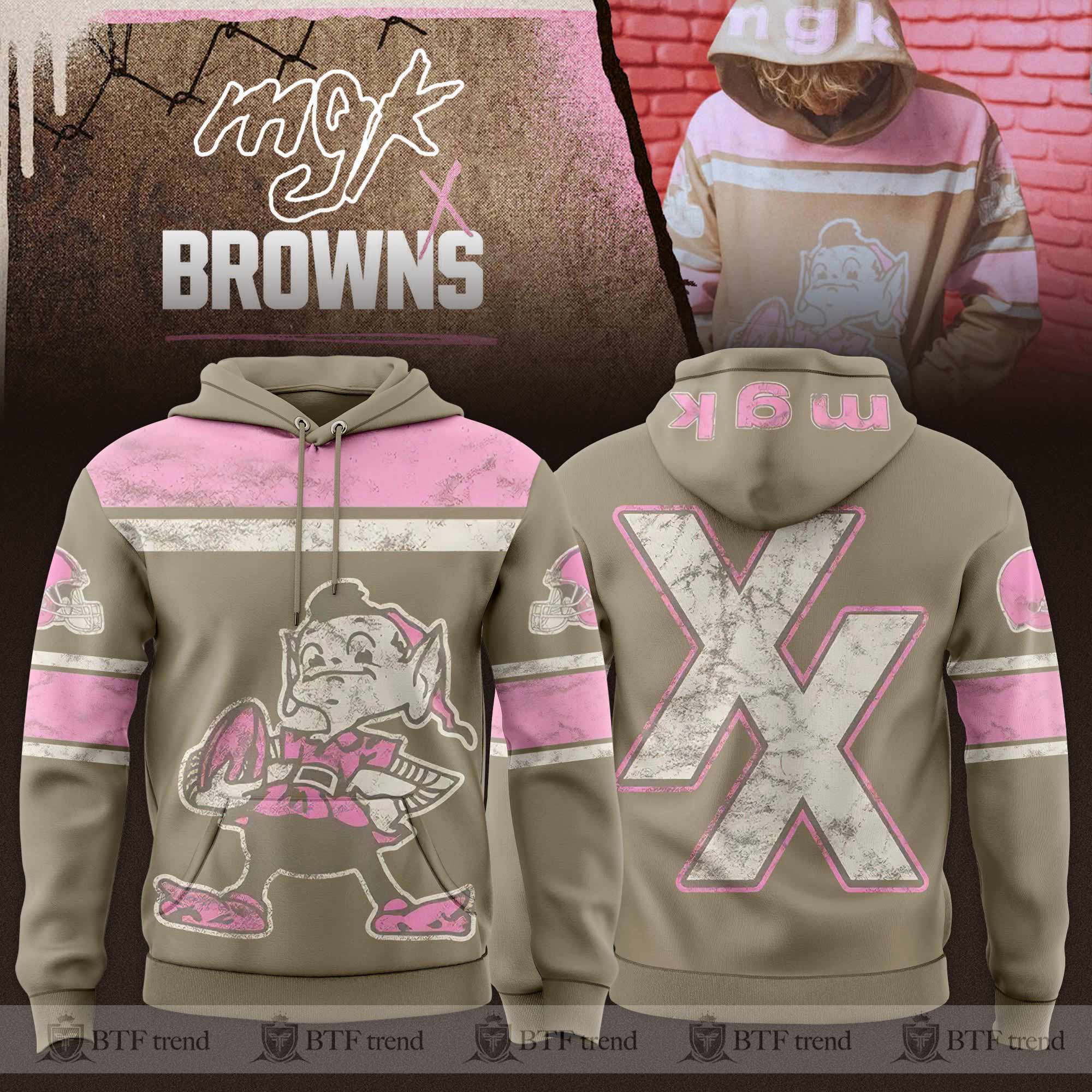 _ Cleveland Browns x MGK Limited Editions Hoodie