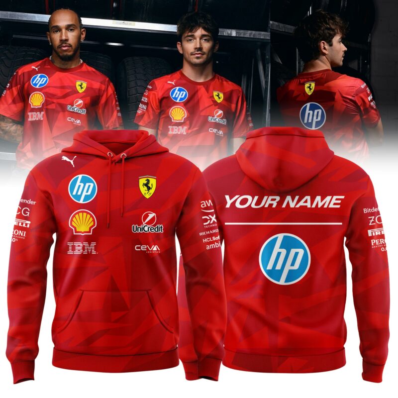 Scuderia Ferrari 2025 Special Edition Las Vegas Race Custom Hoodie
