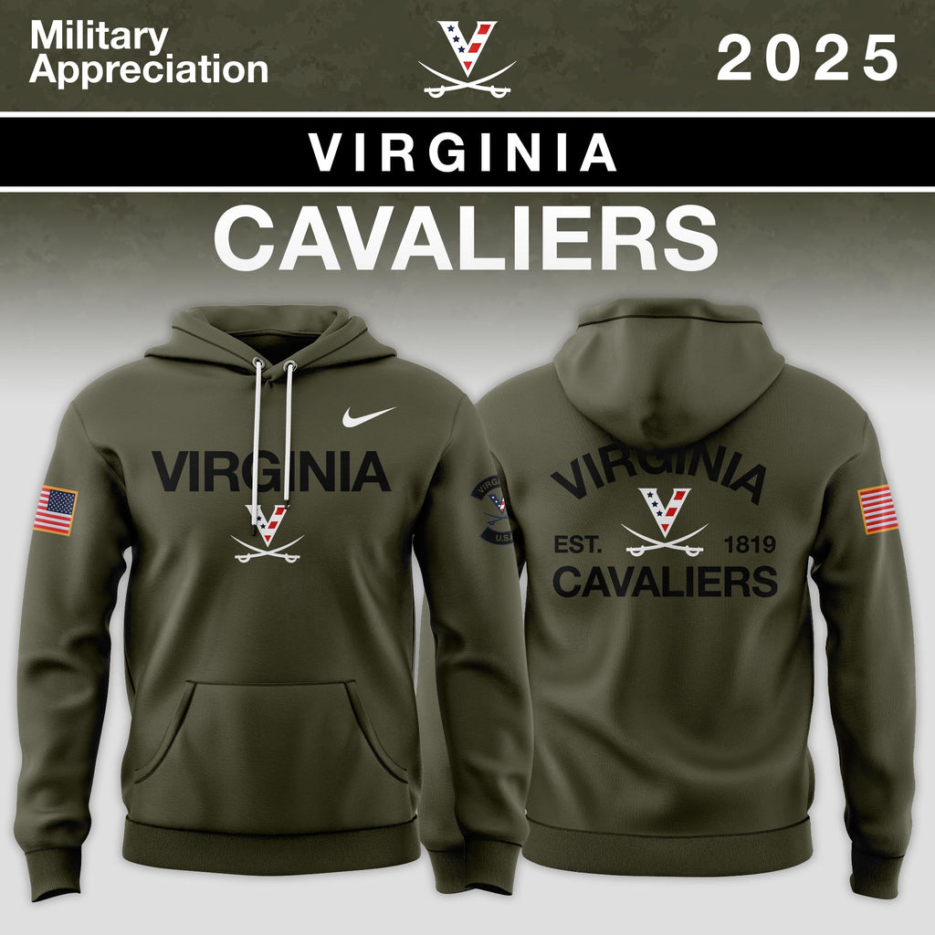 Virginia Cavaliers 2025 Military Appreciation Limited Edition Hoodie