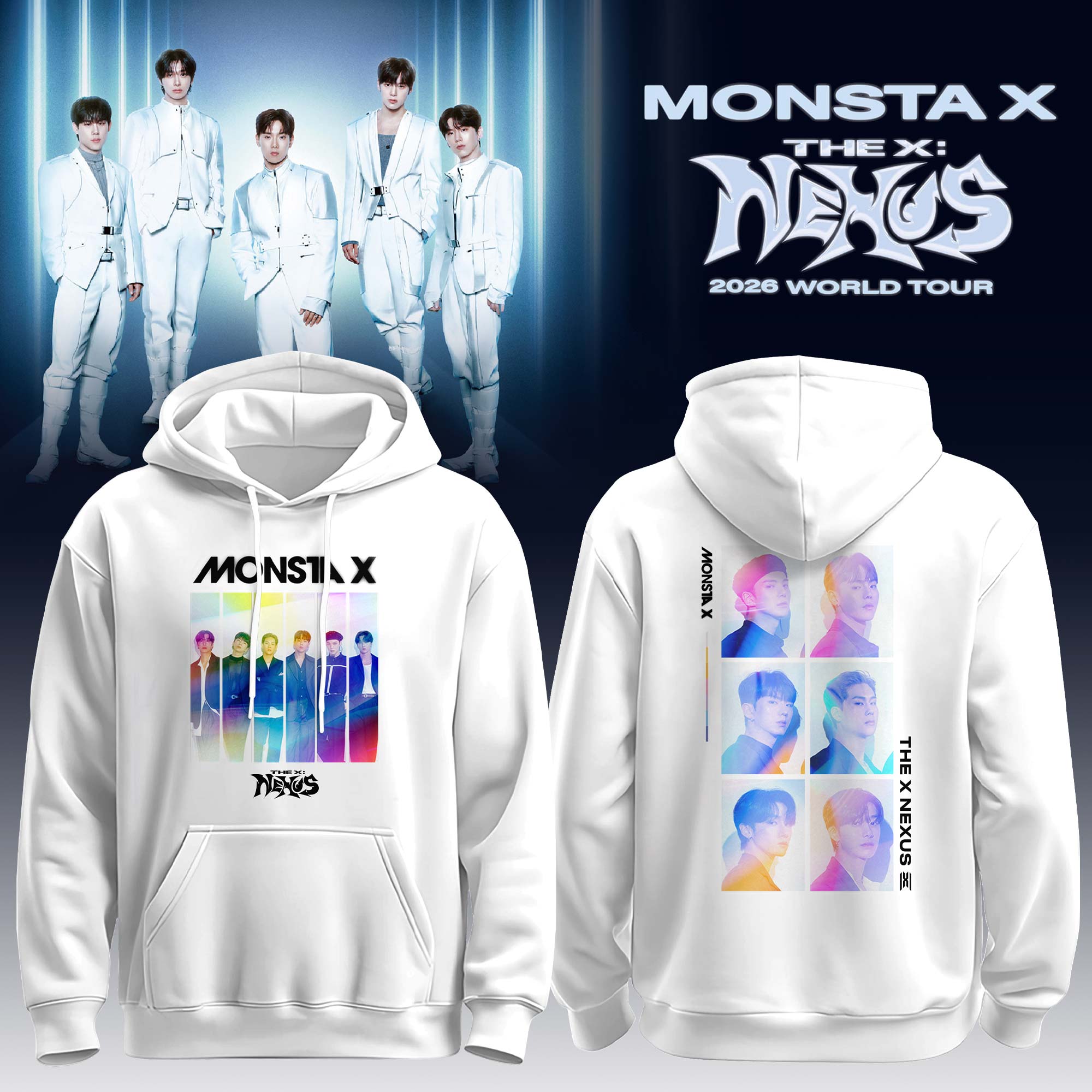 MONSTA X 2026 WORLD TOUR Limited Editions Hoodie