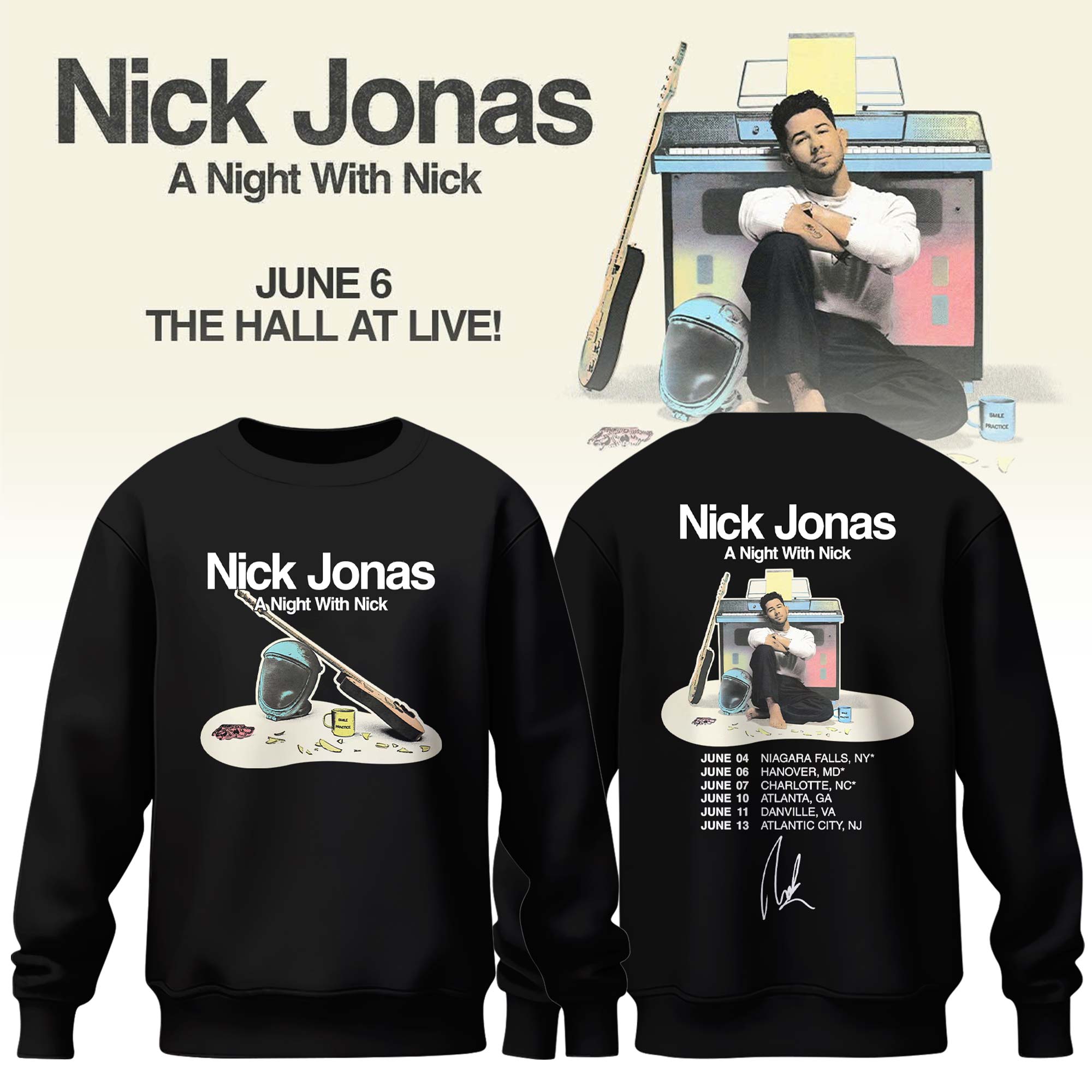 A Night With Nick Limited Edition Sweatshirt