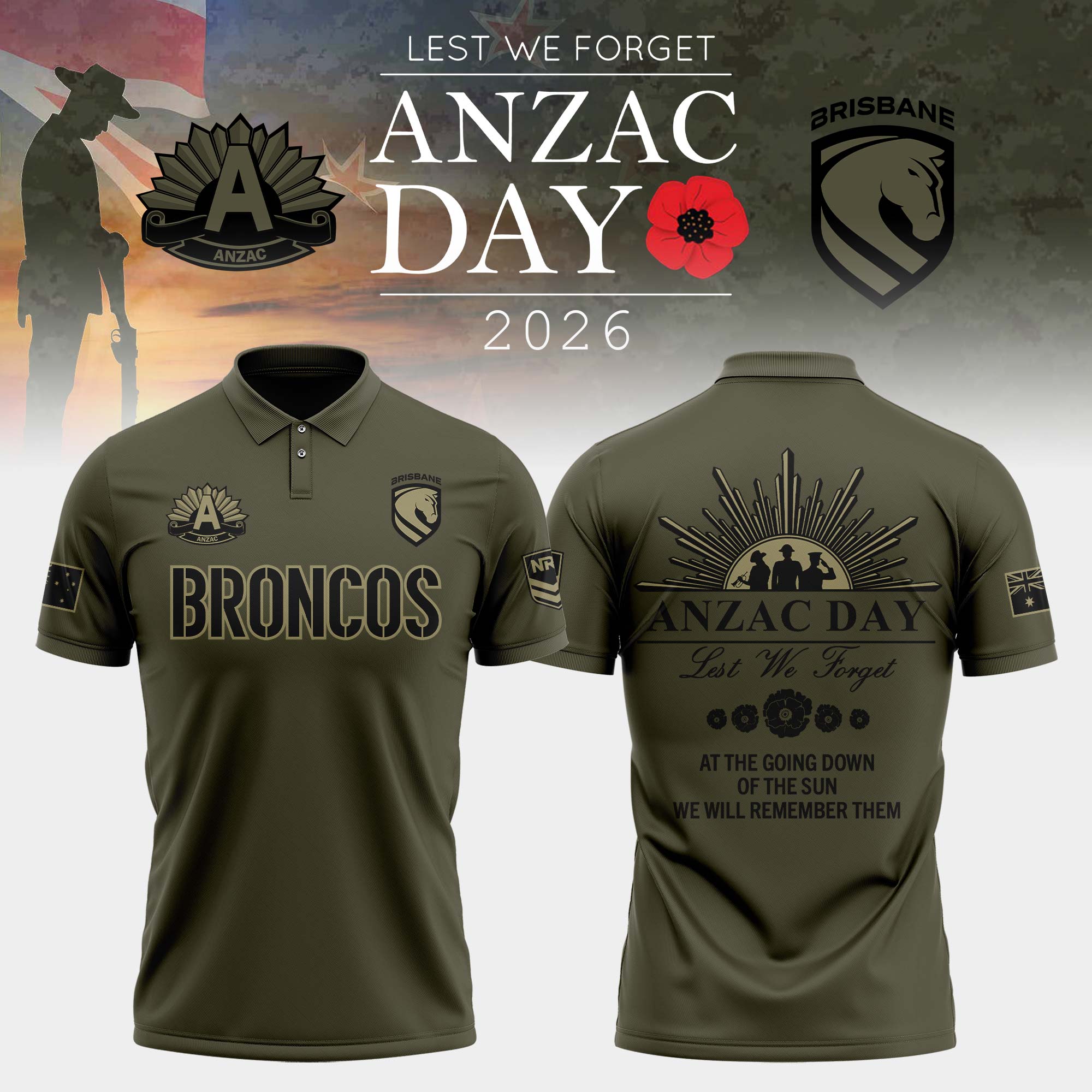 Brisbane Broncos Anzac Day Polo