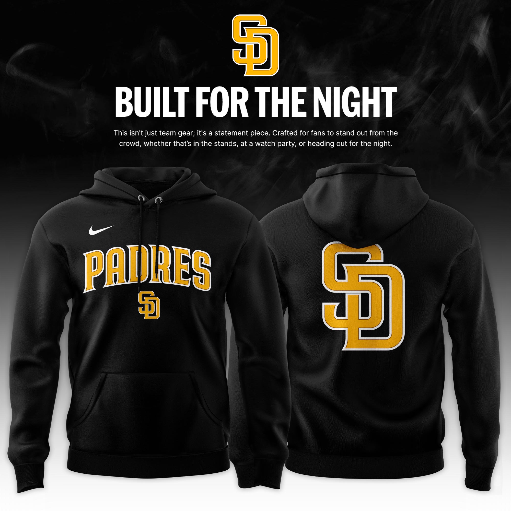SD 2026 Fashion Black Out Limited Edition Hoodie