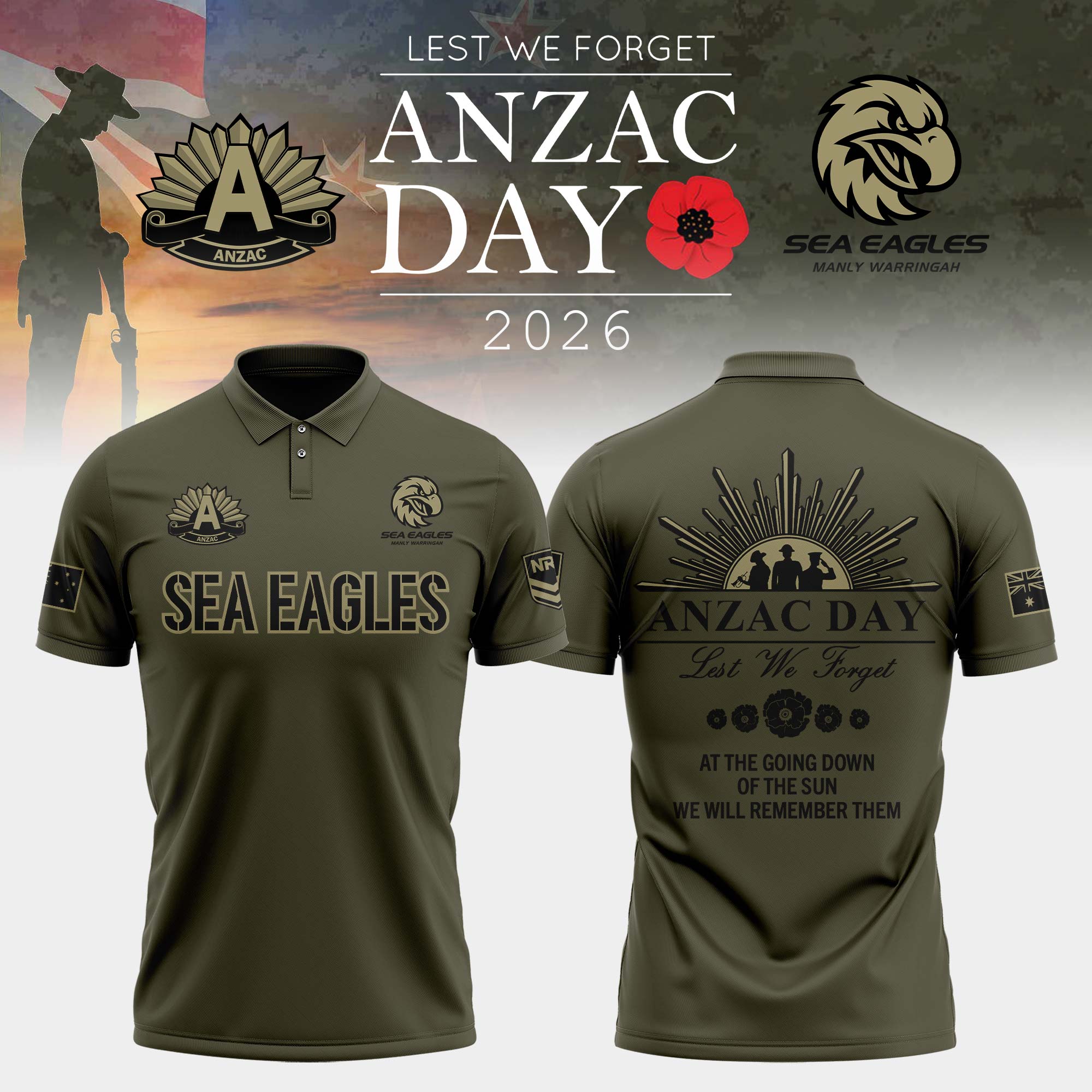 Manly Sea Eagles Anzac Day Polo