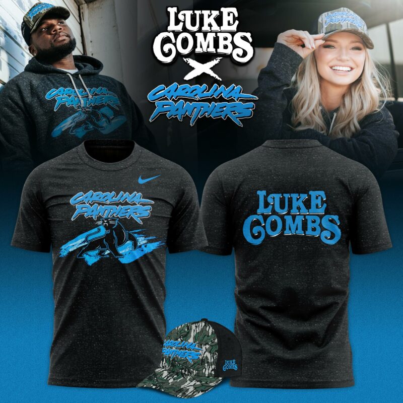 Luke Combs x Carolina Panthers 2025 Limited Edition T-shirt