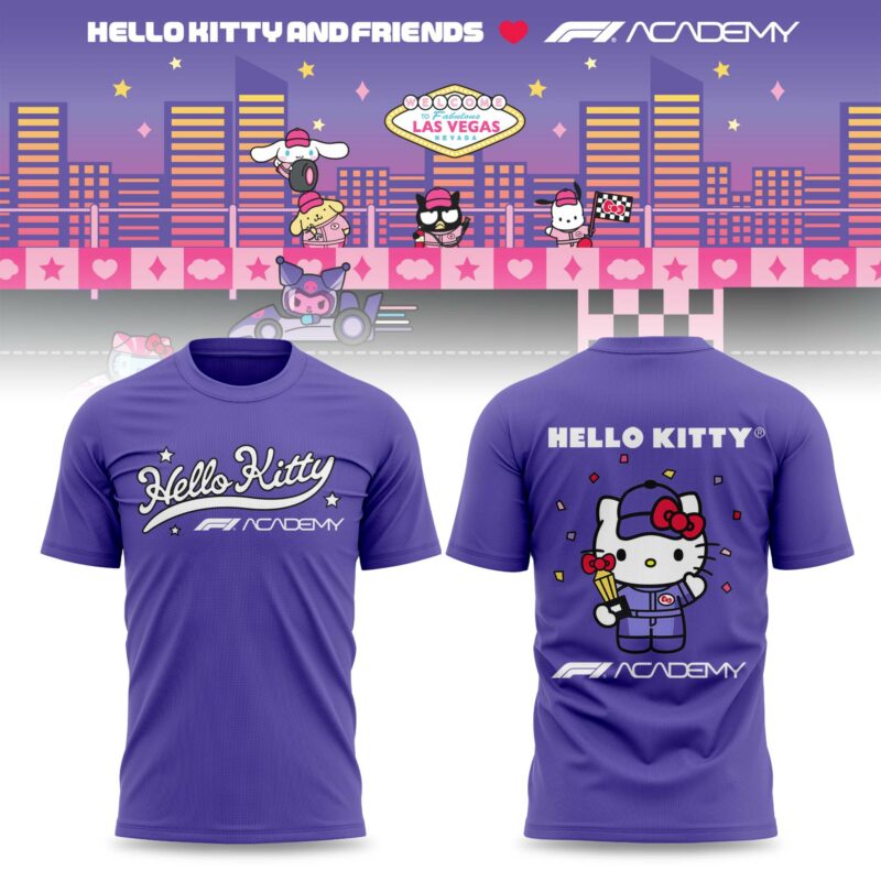 _ Hello Kitty And Friends x F1 Academy Limited T-shirt