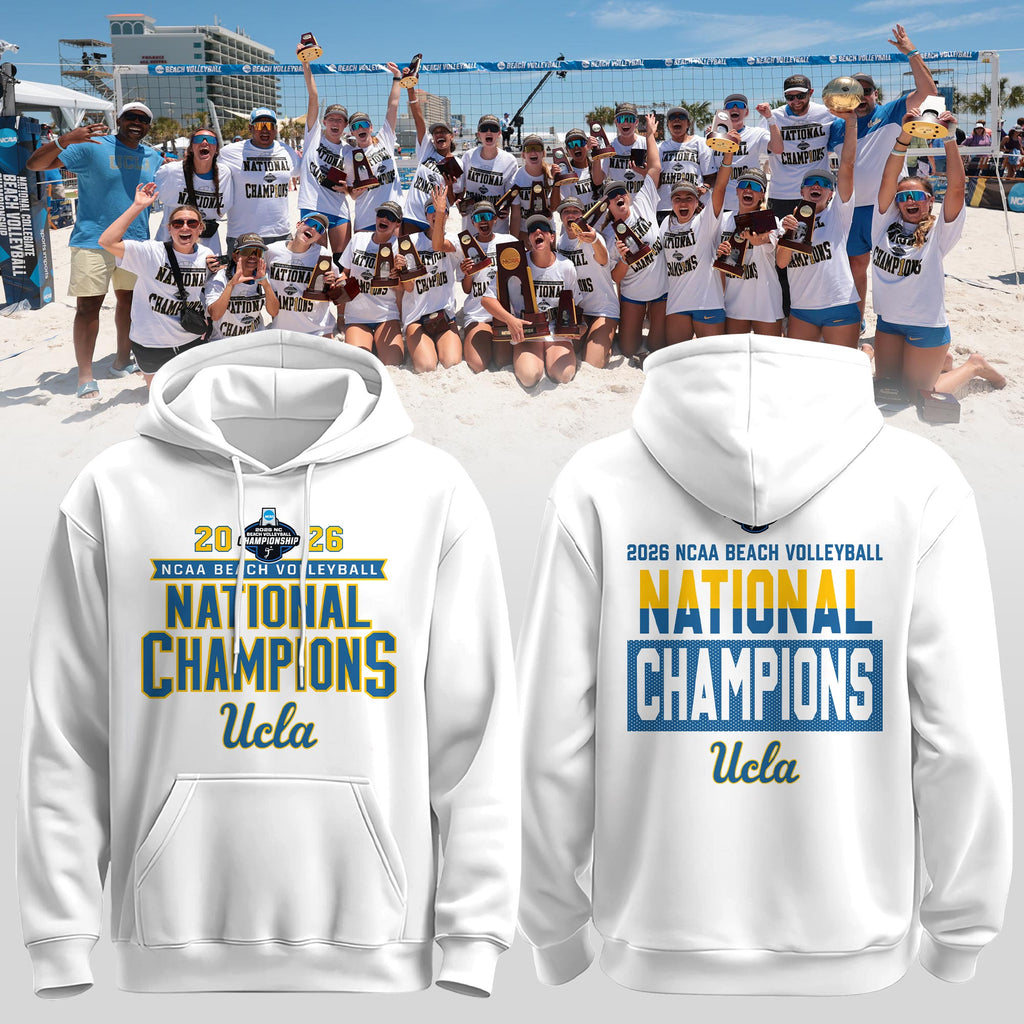 _UCLA 2026 NCAA Beach Volleyball National Champions Hoodie