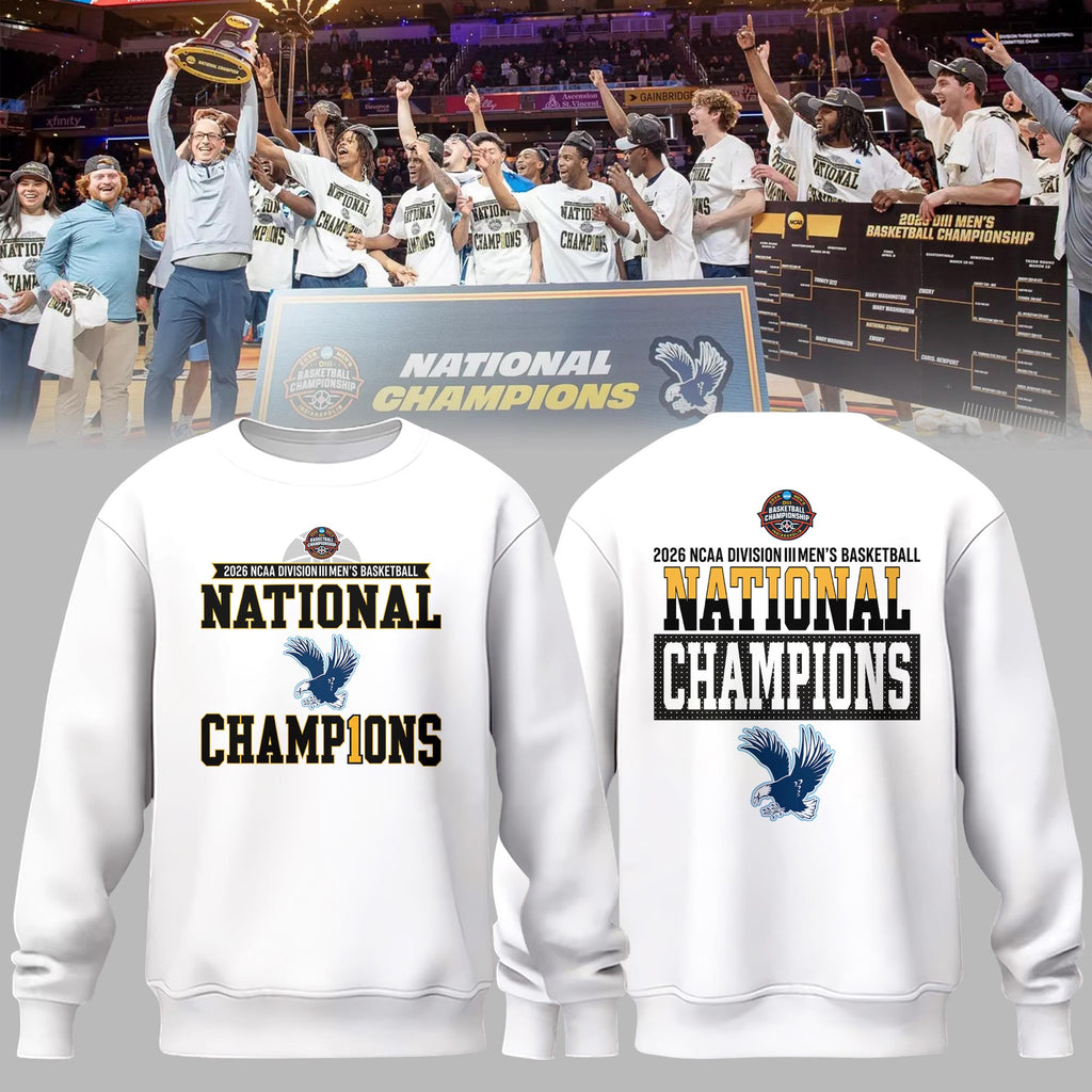UMW 2026 NCAA Division III Men's Basketball National Champions Sweatshirt