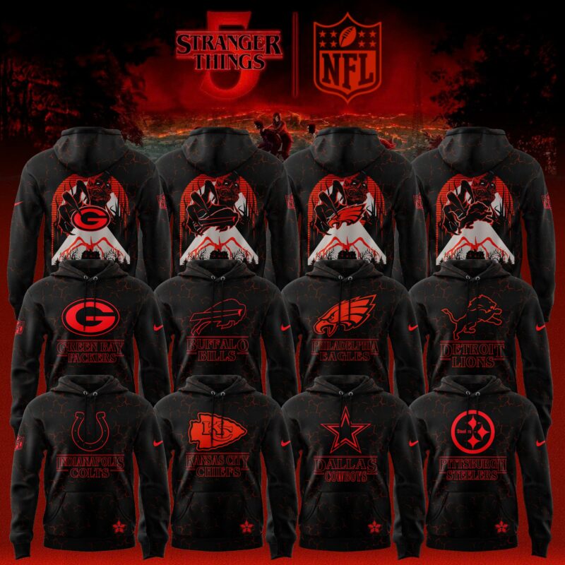 _ NFL Teams x Stranger Things Limited Hoodie