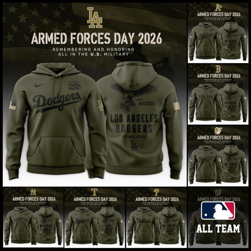 MLB 2026 Armed Forces Day Limited Edition Hoodie