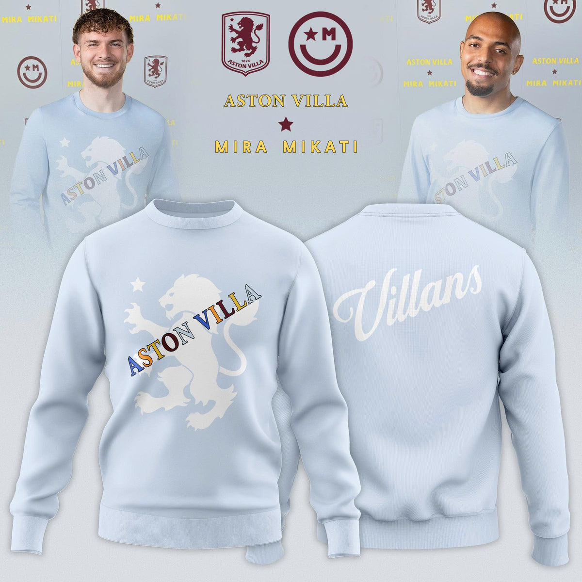 Aston Villa x Mira Mikati Limited Edition Sweatshirt