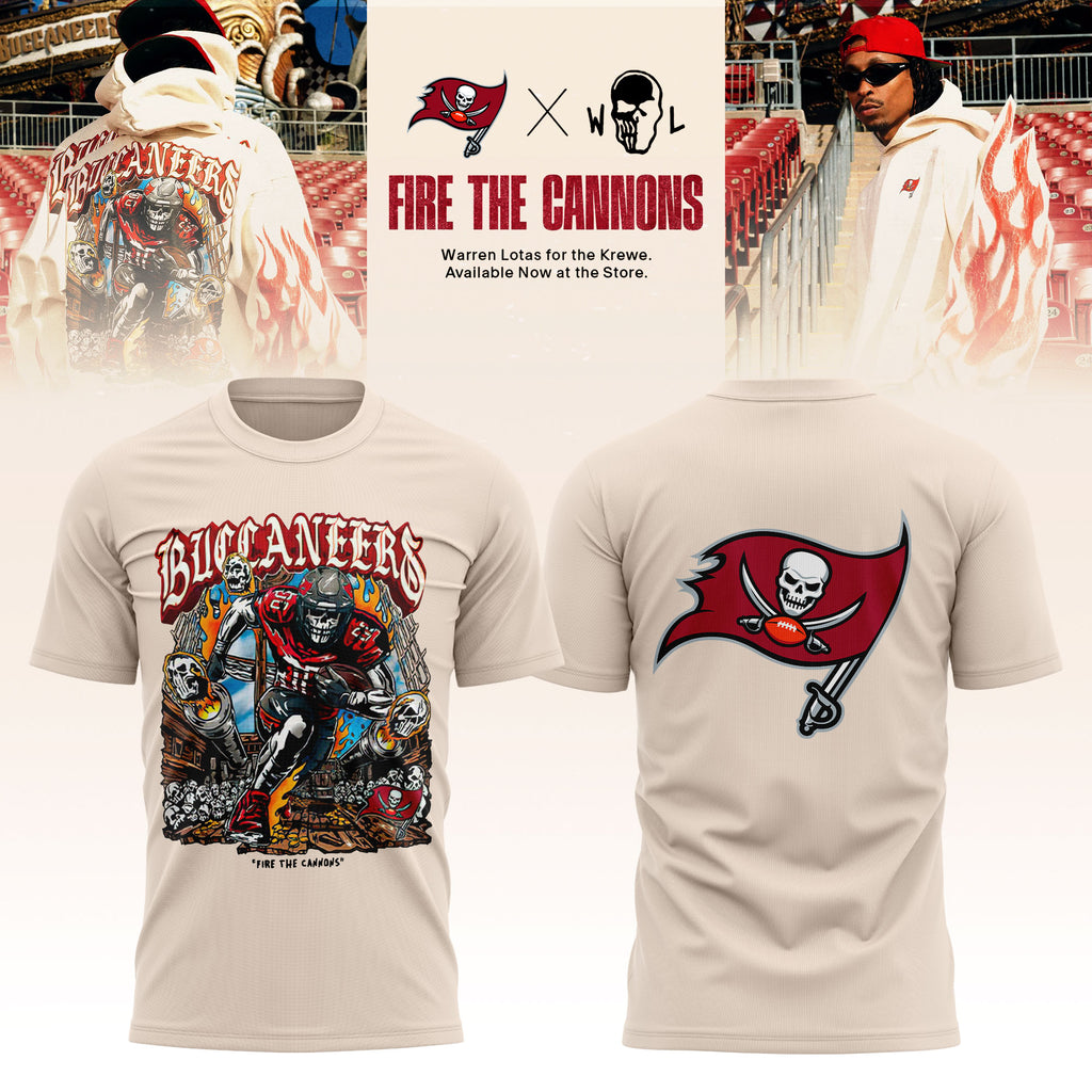 Tampa Bay Buccaneers x Warren Lotas Limited Edition T-shirt