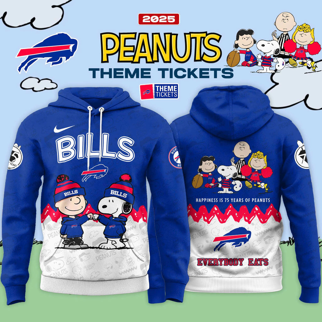 _Buffalo Bills x Peanuts Limited Editions 2025 Hoodie