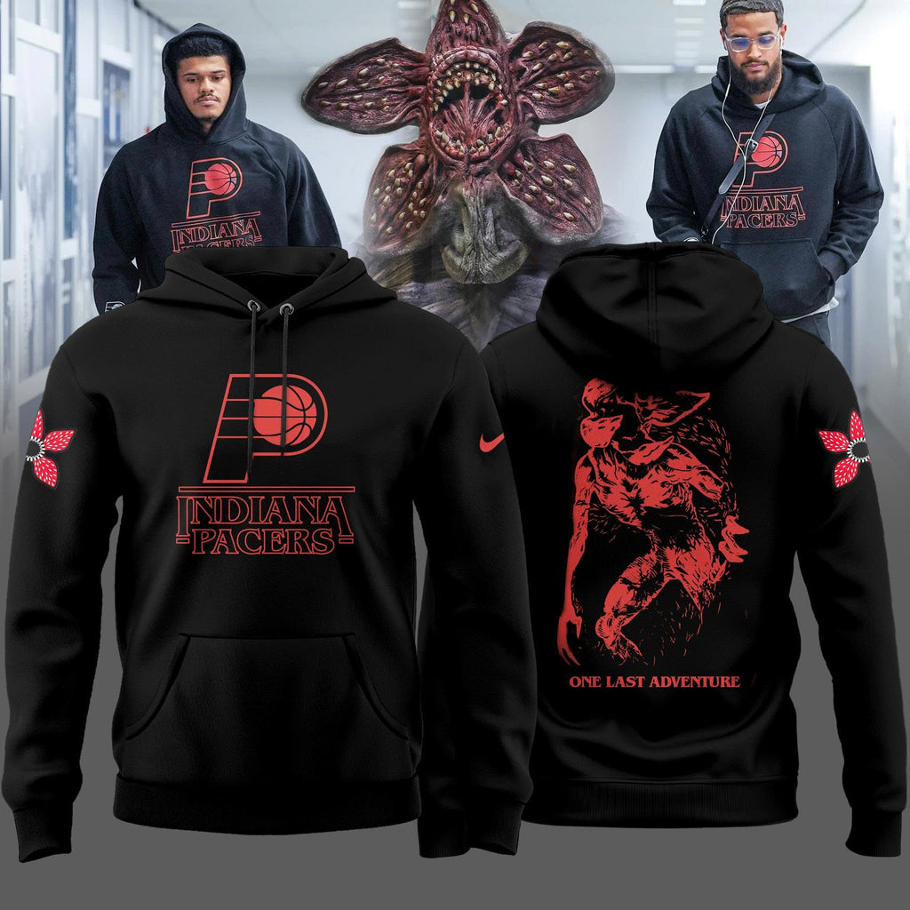 _ Indiana Pacers x Stranger Things Limited Edition Hoodie