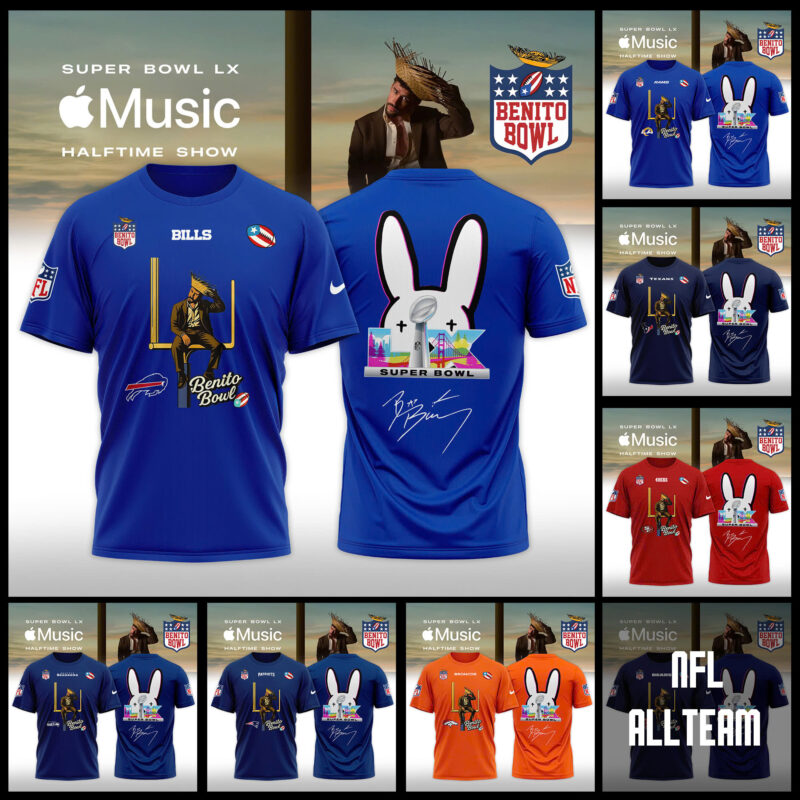 _ NFL x Bad Bunny 2026 Super Bowl LX Halftime Show Special Edition T-shirt