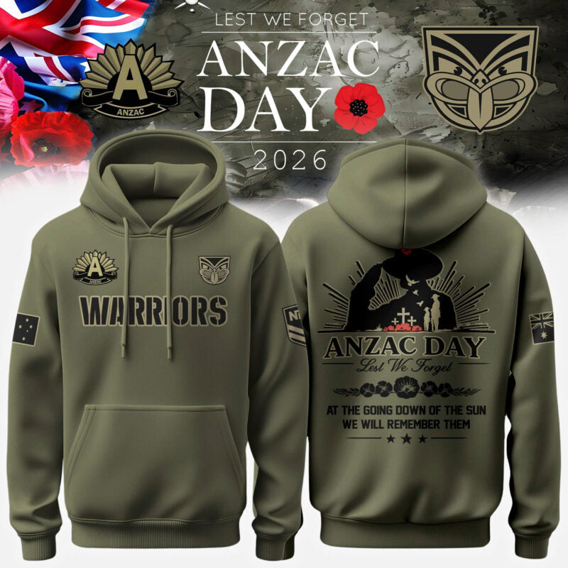 Newcastle Knights Anzac Day Hoodie