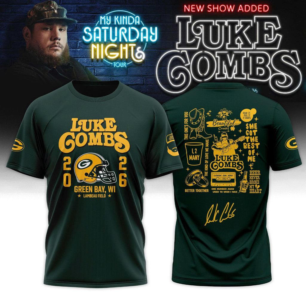 _ GBP x LC My Kinda Saturday Night Tour 2026 Limited Edition Tshirt