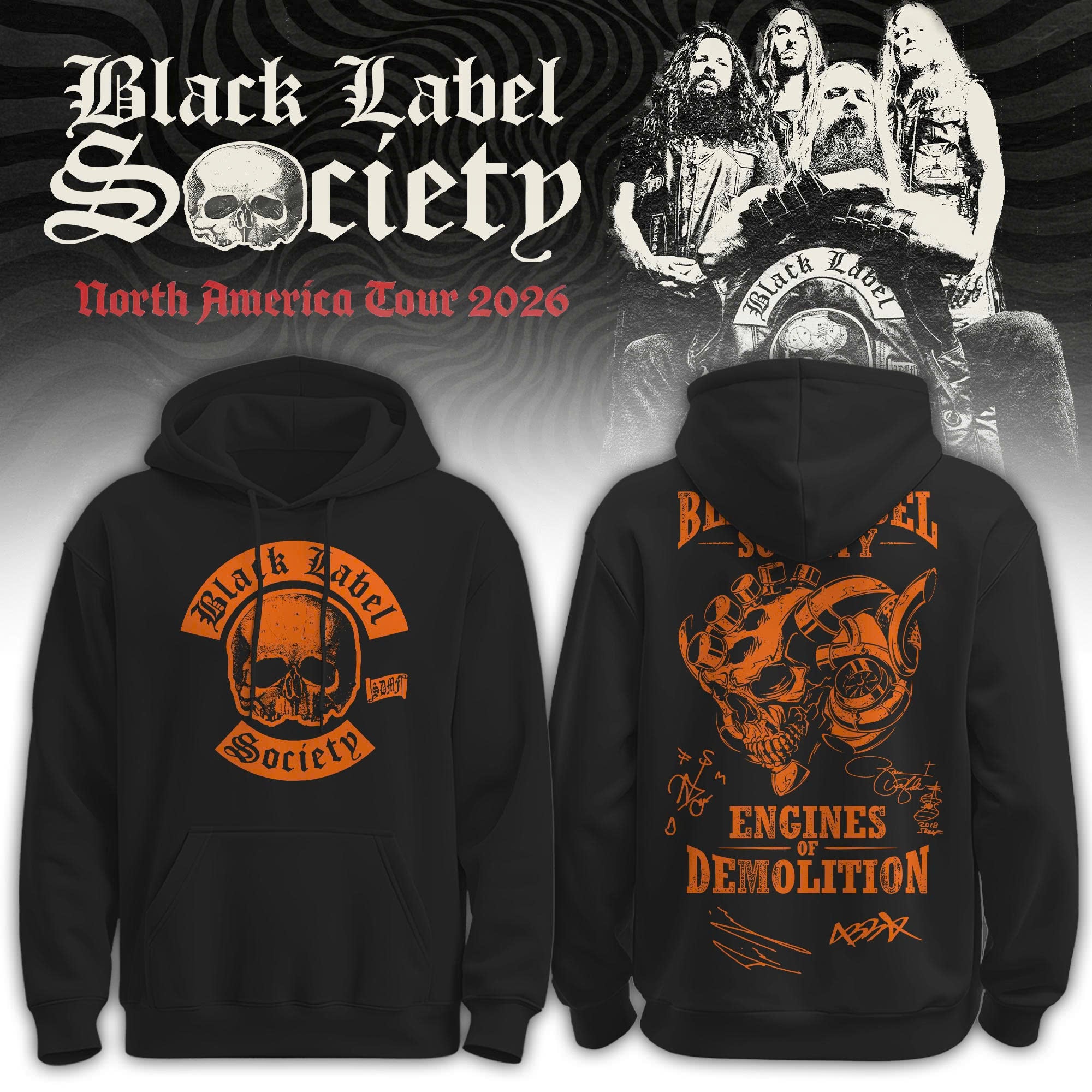 BLS Engines of Demolitions 2026 Limited Edition Hoodie