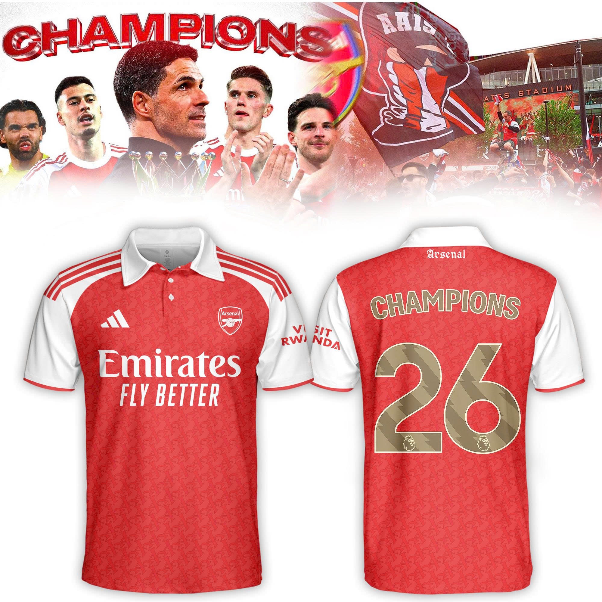 Ars Limited Edition Premier League Champions Polo