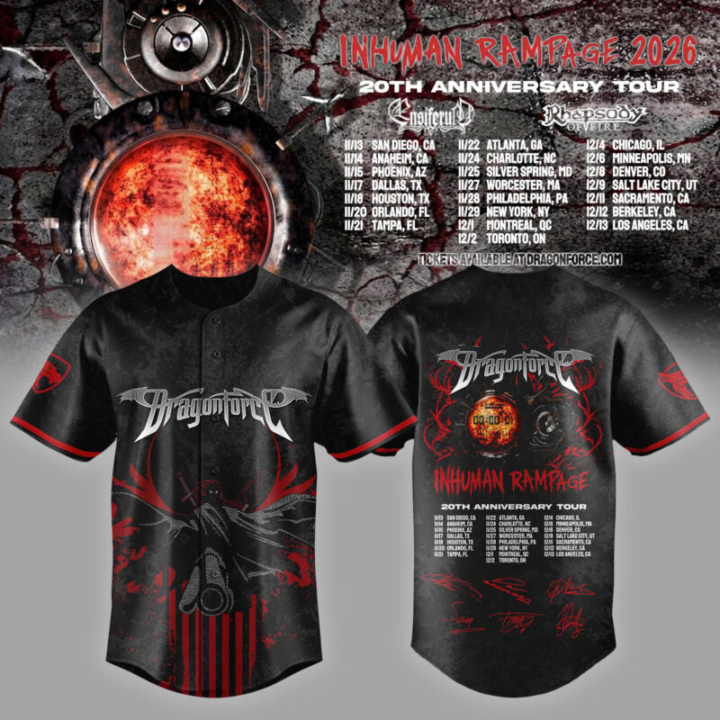 Inhuman Rampage 20th Anniversary Limited Edition Hoodie