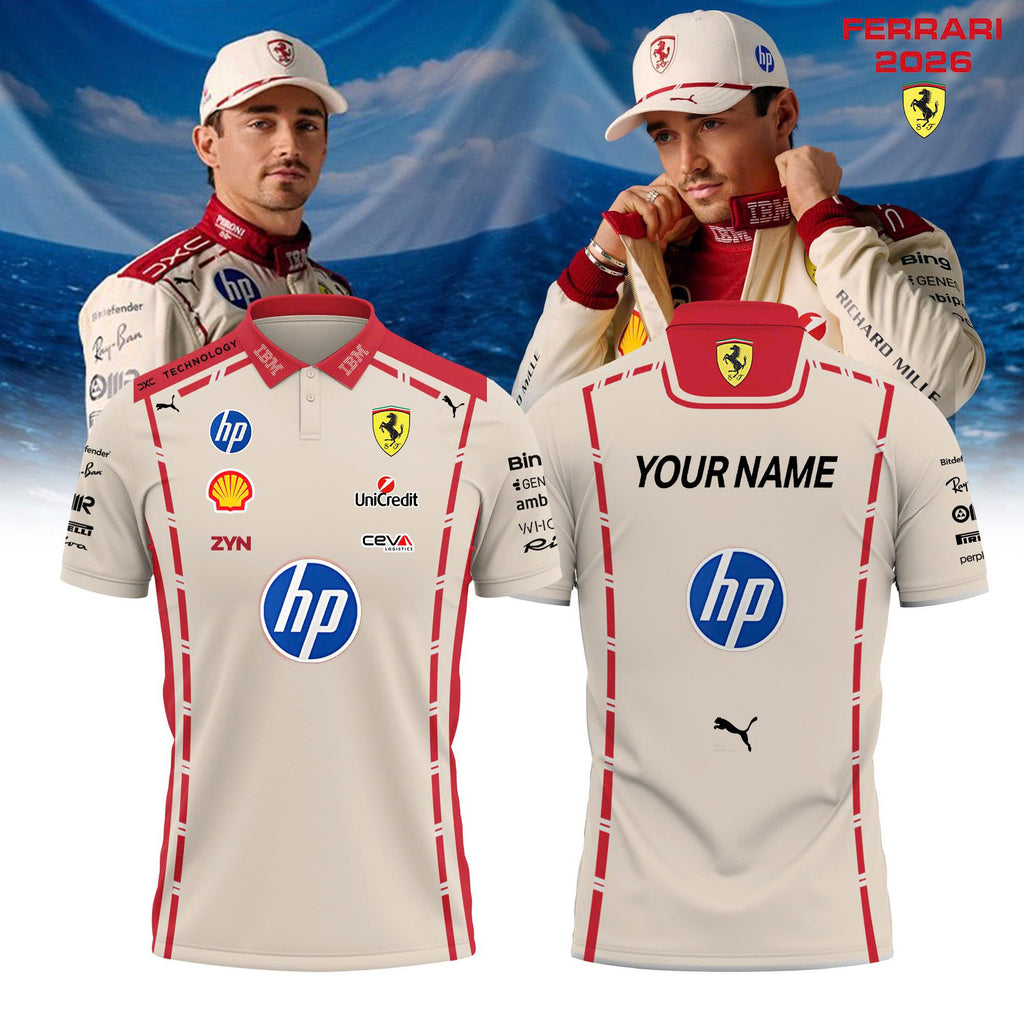 Limited Edition Polo for the Monaco Grand Prix (Custom Name)
