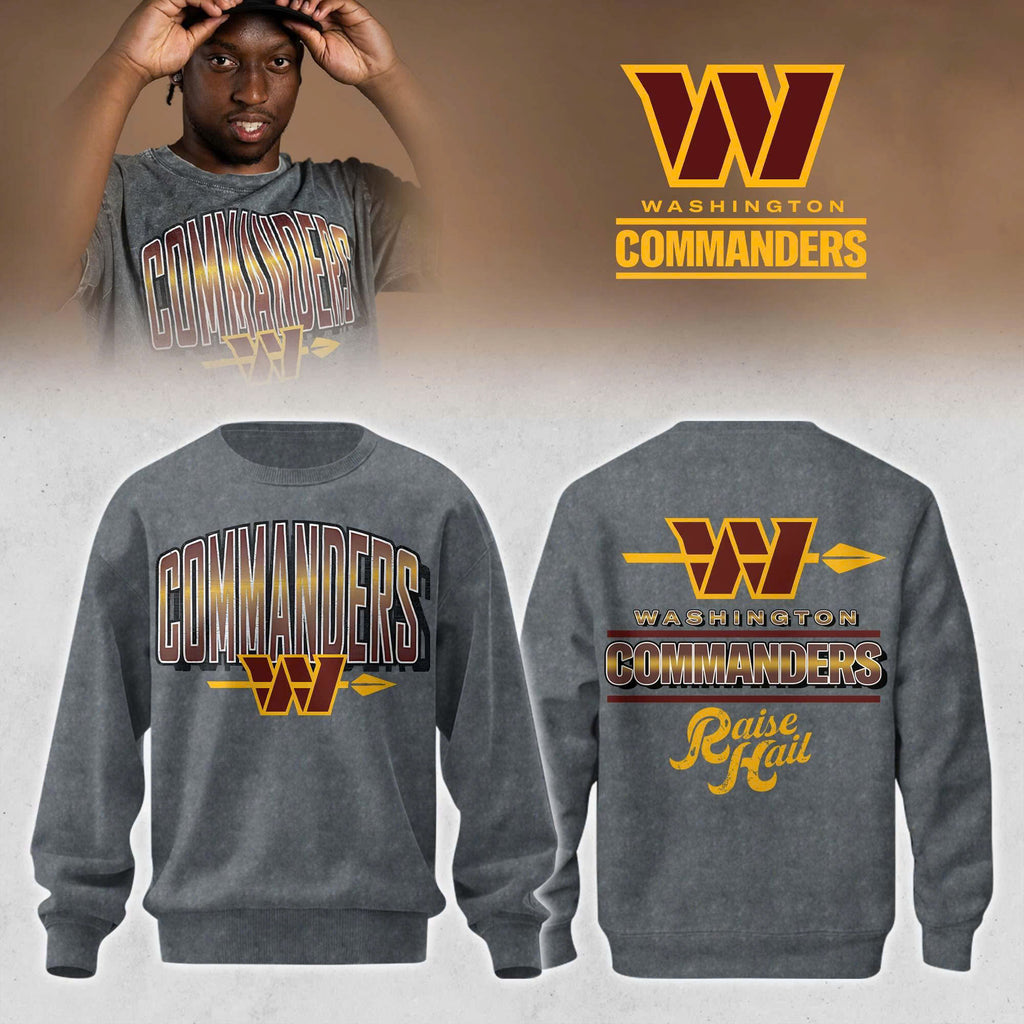 _ WAS Gameday Couture Peak Performance Snow Wash Limited Edition Sweatshirt - Gray