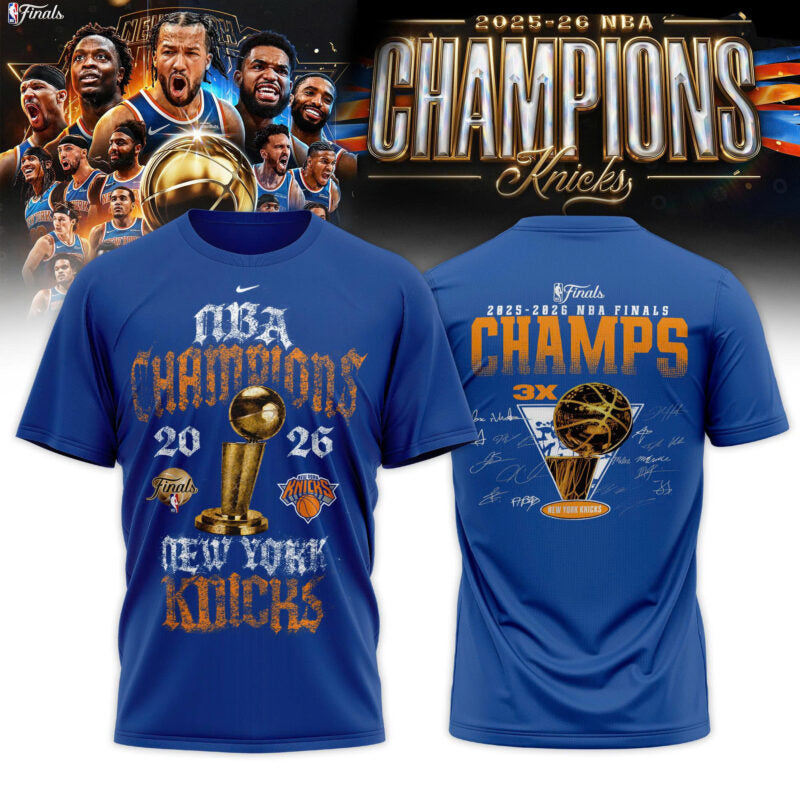 _ NYK 2026 NBA Champions Limited Edition T-Shirt